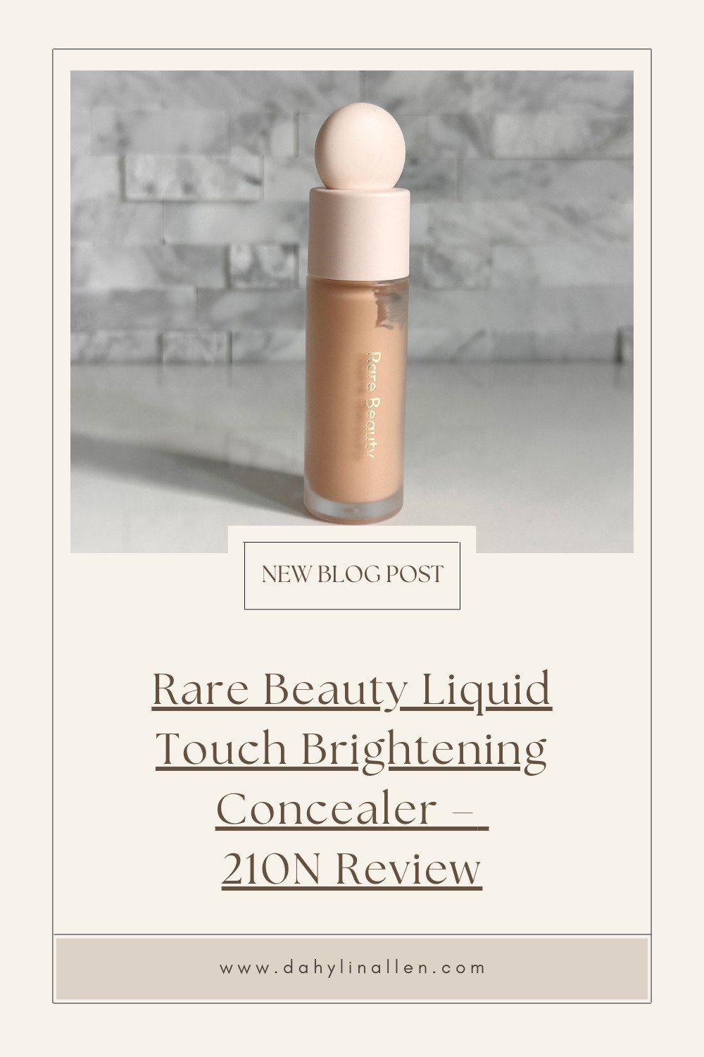 Rare Beauty Liquid Touch Brightening Concealer – 210N Review (1)