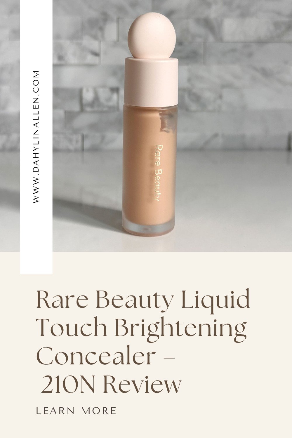 Rare Beauty Liquid Touch Brightening Concealer – 210N Review (2) Rare Beauty Liquid Touch Brightening Concealer – 210N Review<br />